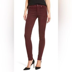 NWT AG Y2K The Legging Super Skinny in Port Suede Size 27